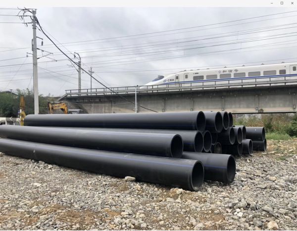 市政污水輸送工程現場